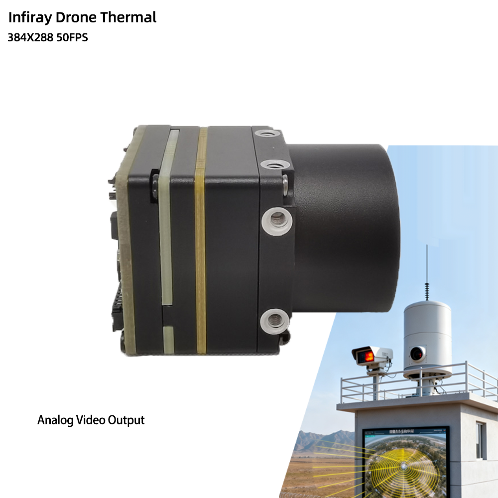 Drone Camera Thermal - Módulo de Câmera Térmica Iray IR