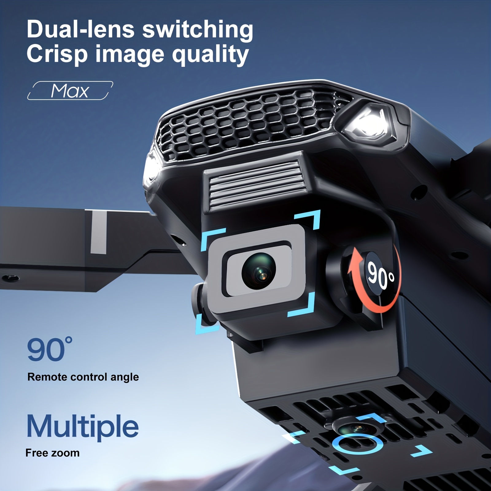 Drone Dobrável E88 PRO MAX Atu - Drone Camera Hd avaliação e preço