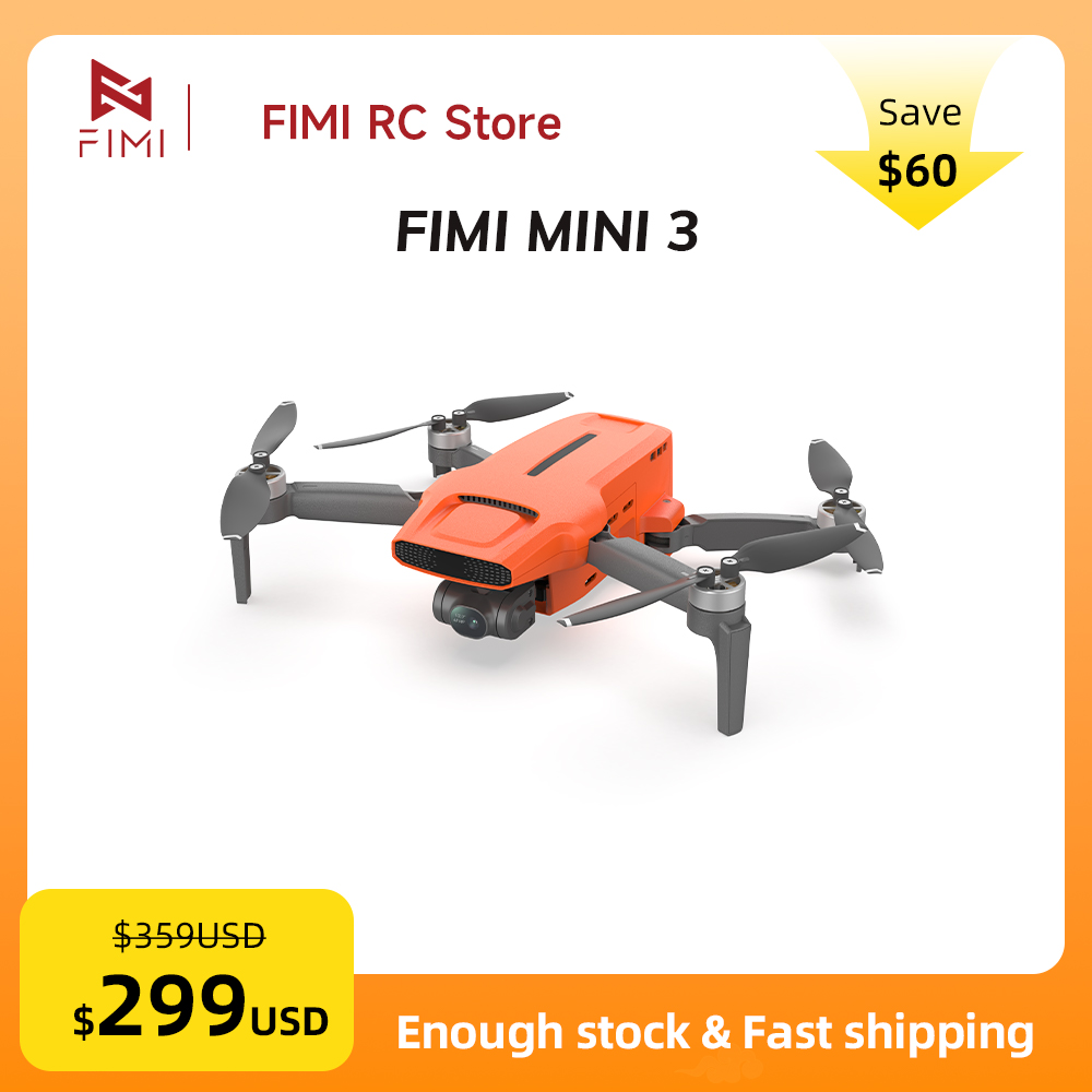 Drone FIMI MINI 3 com Câmera 4 - Drone Camera 4K avaliação e preço